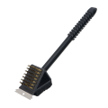 BBQ Cleaning Brush Copper Wire Sponge Shovel Barbecue Grill Oven Cleaning Long Handle 3 in 1 Corner Copper Wire Brush BBQ Tools. 