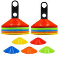 12pcs Obstacle Avoidance Sports Children's Football Roller Skating Training Equipment Professional Pan Cone Agile Sports Props. 