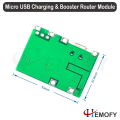 J5019 Micro USB TP4056 Charging Module with Booster for Li-ion Batteries Green PCB | Hemofy |. 