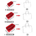 25 30 35 Felt Cloth Insert Bag Organizer Makeup Handbag Organizer Travel Inner Purse Portable Cosmetic Bags.