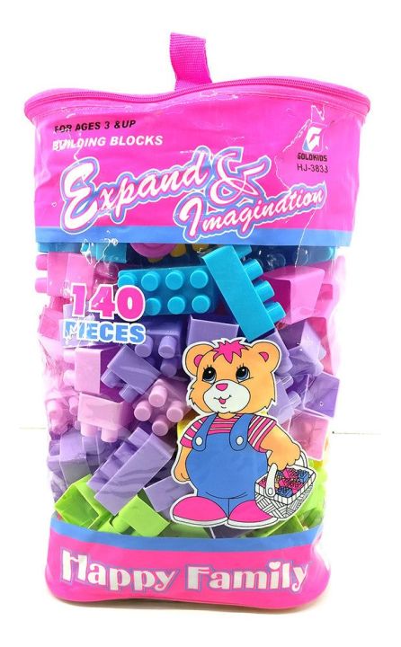 Kids Toy | 140 Pieces Building Bricks Toy Blocks | Multi Colours Blocks | Best Toy For Kids