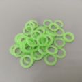 100Pcs Pigeon Bird Foot  Ring Elastic Mixed Colors 8Mm Pigeon Identification Foot Rings for Quails Pigeons Bird Appliances. 