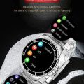 x5 Pro max smart watch with chain strap and adjuster with wireless charger and many features on it with a round dial. 