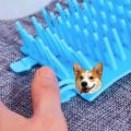 Dog Paw Cleaner Dog Paw Washer Cup Lightweight Dog Cat Paw Plunger Mud Cleaner Portable Soft Brush Pet Foot Washer. 