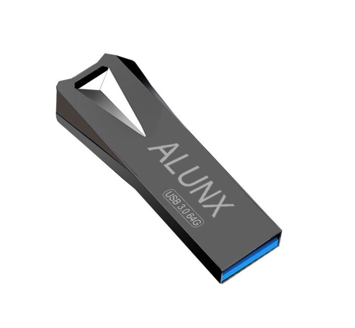 ALUNX USB 3.0 Pendrive 64Gb Memory Stick 32Gb 4Gb Metal Usb Flash Drive