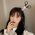 Halloween Party Horror Hair Bands Fake Knife Axe Cleaver Scissor Headbands Through Head Scary Masquerade Costume Photobooth Prop. 
