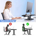 Oatsbasf Desktop Monitor Riser Laptop &Pinter& Notebook Holder with Phone Holder Height Adjustable Laptop Desk Stand Mount. 