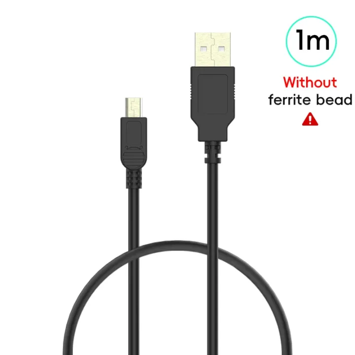 Data%20Frog%20USB%20A%20to%20Mini%20B%205Pin%20Durable%20Cable%20Fast%20Charge%20Sync%20Cord%20for%20PS3%20DualShock%203%20Wii%20U%20Pro%20PSP1000/2000/3000%20NDSi%20-%20Image%207