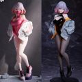 2025 New 22Cm Astrum Sneaker Luna Figure - High-Slit Siren Pose, Detachable Face Gear & Dorm Decor Bundle In Stock. 