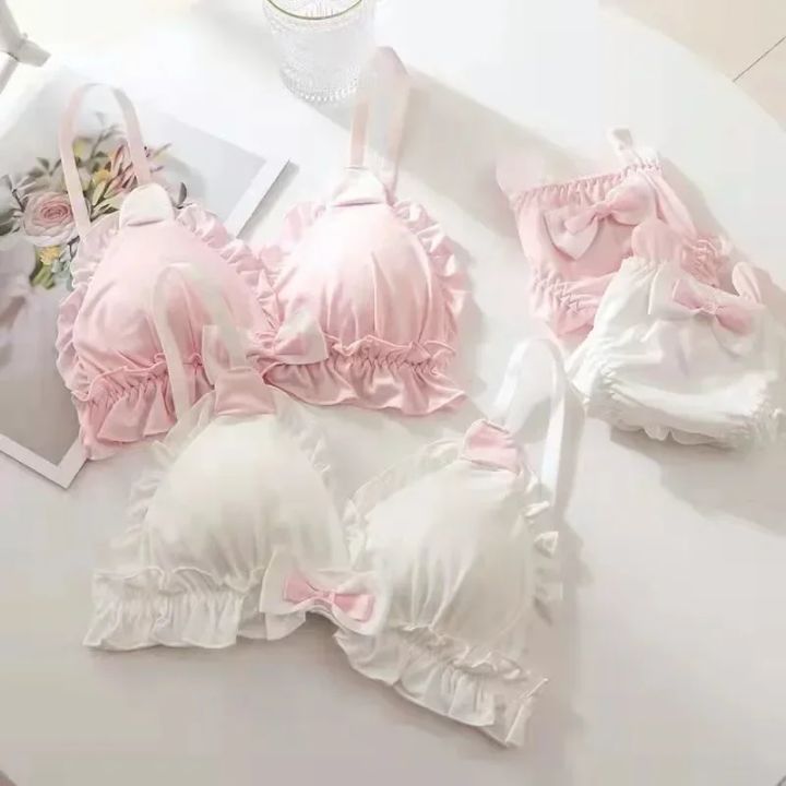 Little%20White%20rabbit%20ears%20girls%20underwear%20%20Japanese%20girls%20pure%20desire%20small%20chest%20thin%20bra%20without%20underwire%20-%20Image%205
