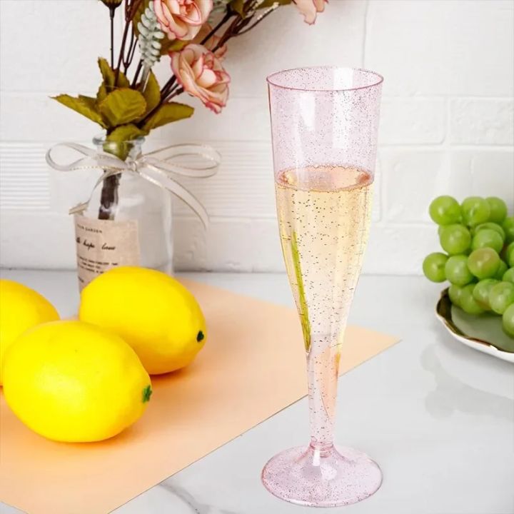 25pcs%20Disposable%20Plastic%20Champagne%20Flutes%205Oz%20Clear%20Glitter%20Champagne%20Cups%20Bar%20Wedding%20Party%20Wine%20Cups%20Crystal%20Wine%20Cocktail%20Cup%20-%20Image%204