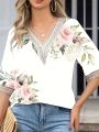 New Temperament Woman Shirt Casual Loose Shirt Woman Elegant Short Sleeve Blouse Holiday Weekday. 