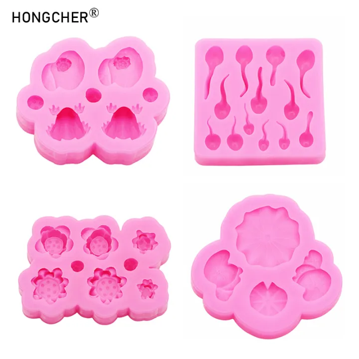 Lotus%20Flower%20Frog%20Tadpole%20Lotus%20Flower%20DIY%20Resin%20Jewelry%20Accessories%20Silicone%20Mold%20Handmade%20Chocolate%20Flip%20Cake%20Baking%20Molds%20-%20Image%203
