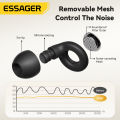 ESSAGER Noise Cancelling Ear Plugs for Sleeping Soft Silicone Sleep Earplugs Noise Reduction Earbuds for Sleep Work Study Travel.