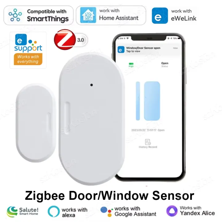 eWeLink APP Smart ZigBee Door Window Sensor Smart Home Automation Door ...