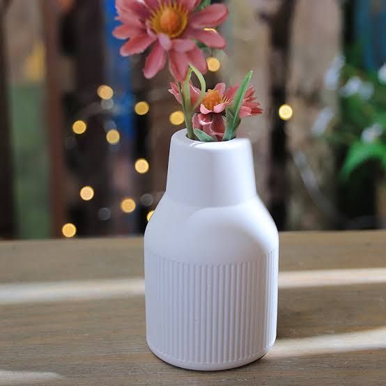 Concrete Decor Vase - Mini Modern Omber Concrete Vase