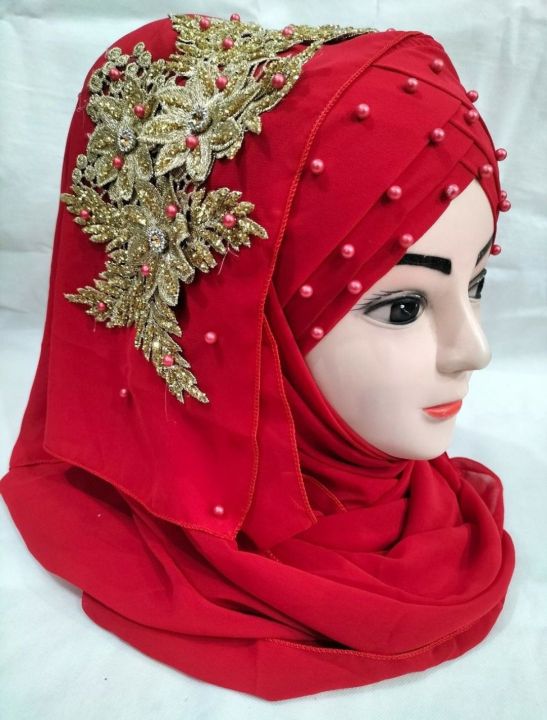 ladies%20Fancy%20Hijab%20New%20Available%20Bunch%20Turkish%20Bridal%20Stylish%20Scarf%20-%20Image%205