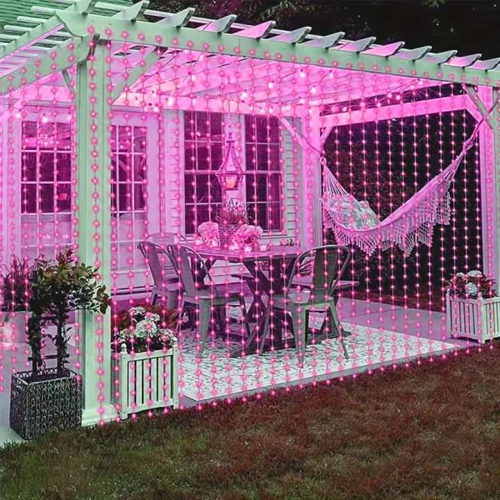 1pc%206x3/3x3/3x2/3x1m%20USB%20LED%20Curtain%20String%20Lights%20Bedroom%20Christmas%20Garland%20Fairy%20Lamp%20Wedding%20Party%20Home%20Decoration%20Lighting%20-%20Image%206