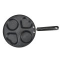 4/5/7-hole Frying Pot Breakfast Maker Cooking Egg Ham Pans Creative Thickened Omelet Pan Non-stick Egg Pancake Steak Pan. 