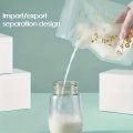 100/60/30pcs Pack, 8oz/250ml Breast Milk Storage Bags, Double-sealed Breastmilk Bag with Pour Spout for Breastfeeding.