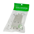 4 in 1 US Electrical Socket Canada Japan American Rotation Plug Adapter Extension Power Converter Travel Adaptor AC Outlets.