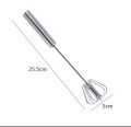 2019 New Manual Egg Beaters Stainless Steel Semi-Automatic Rotary Kitchen Gadgets Egg. 