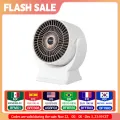 Portable Electric Heater Low Noise Air Heater Fast Heating Mini Desktop Fan Heater Winter Heating Warmer for Home Office Room. 