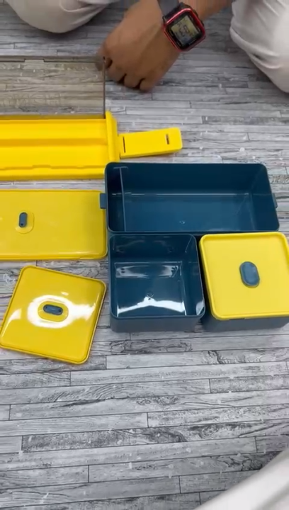 1400 ml Large-capacity Lunch Boxes For Kids Microwaveable Heating Portable PP Bento Box Food Nordic Picnic Lunch Box For School rsr mart