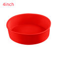 4/6/8inch Silicone Cake Mold Tray Pans Round Baking Mold Kitchen Silicone Nonstick Baking Pans Reusable Cake Pans Bakingt Tools. 