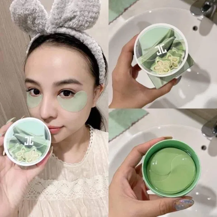 Jayjun%20Solution%20*No%20box%20for%20new%20custom%20policy%20*Okra%20Green%20Eyes%20Patch%20*60%20pieces%20*Made%20in%20Korea%20*Betacaroteen%20Moisture%20Undereyes%20area%20-%20Image%202