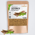 Licorice Powder for Skin | Natural Brightening & Anti-Aging | Acne & Dark Spot Treatment 100 Grams  Delhi Gate Organics. 