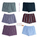 2-PIECES PACK Premium Cotton Boxer Shorts Underwear For Men/Export Quality.