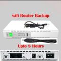 Router Backup Upto 8 Hours Mini Portable Modem Router UPS Poe Dc Wifi Backup - 8800mah. 