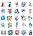 💥Ready to ship💥Hatsune Miku anime 50 sheets sticker waterproof removable sticker car trunk 音ミ. 