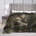 Outlander Blankets Romantic Television Camping Flannel Throw Blanket Warm Soft Living Room Customized Bedspread Gift Idea. 