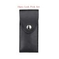Stainless Steel Lock Pick Set, Locksmith Tools with Broken Key Extractor Hooks, DIY Hand Tools for Key Removal & Lock Repair. 
