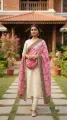 Premium Tiger Print Cotton Orna for Women | Soft & Comfortable | 2.5 Haat Width.