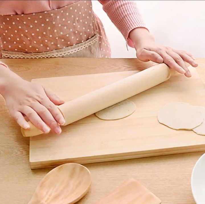 Wooden Rolling Pin Pizza Bread Roti roller chapati roller Dough Roller