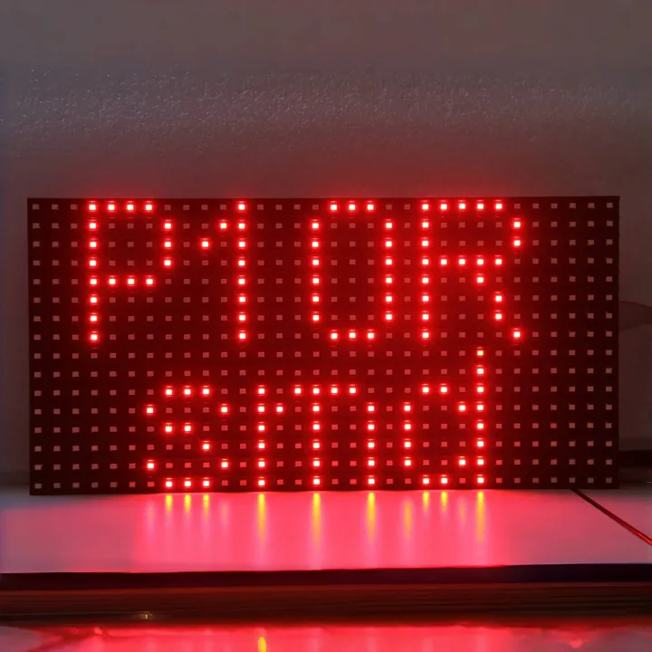 2Pcs%20LED%20Display%20Panel%20Module%20LED%20Display%20P10%20SMD%201/4%20Scan%20320*160mm%20Single%20Red%20Display%20Sign%20Board%20Semi-outdoor%20Text%20Sign%20-%20Image%202