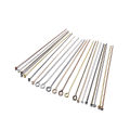 200pcs 16/20/25/30/35/40/45/50mm Flat Head/Ball Head/Eye Head Pins Metal Headpins For DIY Jewelry Findings Making Accessories. 