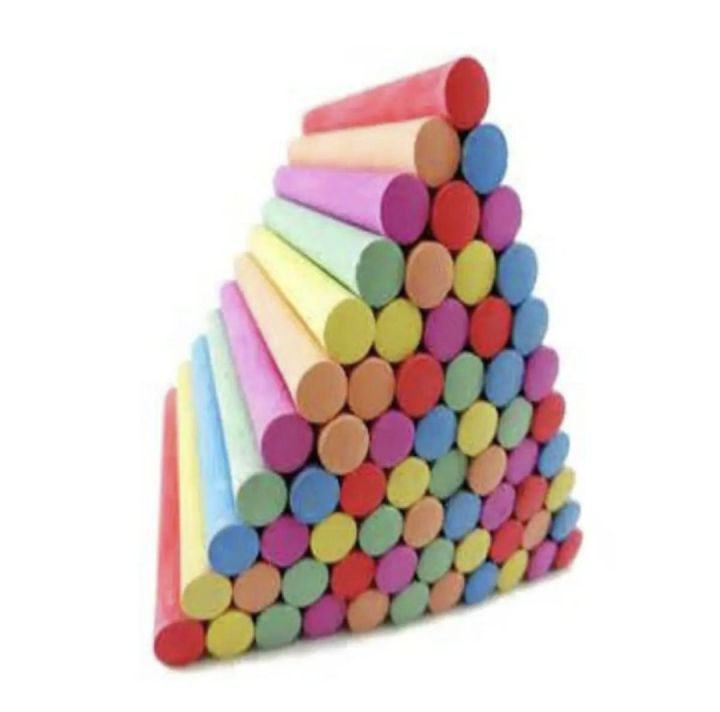 White Chalk & Colorful Chalk - Colorful Board Chalk