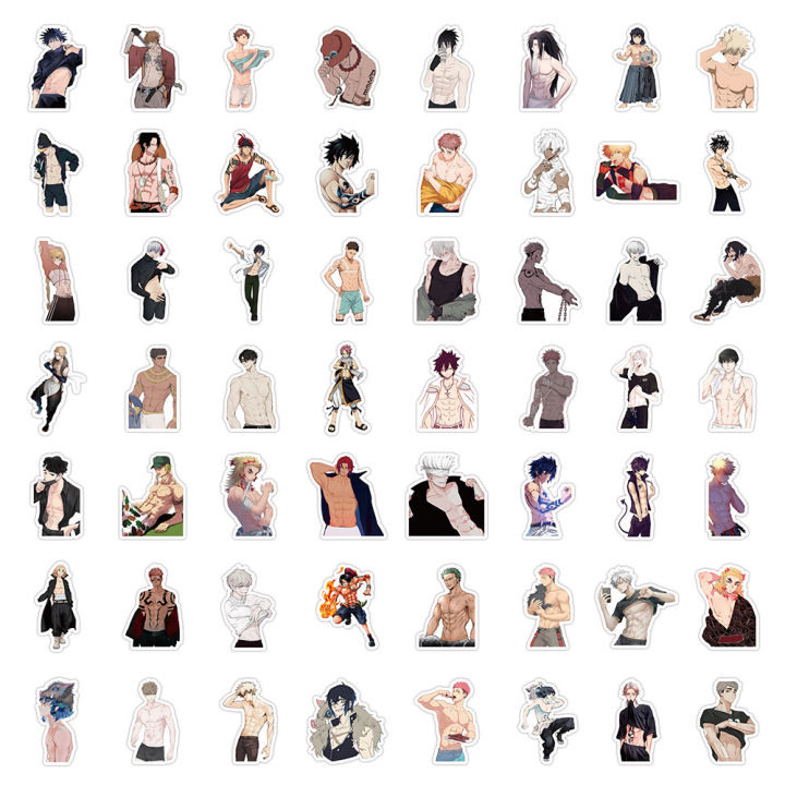 60PCS%20Anime%20Naked%20%20Muscle%20Man%20Stickers%20DIY%20Stickers%20Scrapbooking%20Phone%20Luggage%20Skateboard%20Waterproof%20Decals%20-%20Image%203