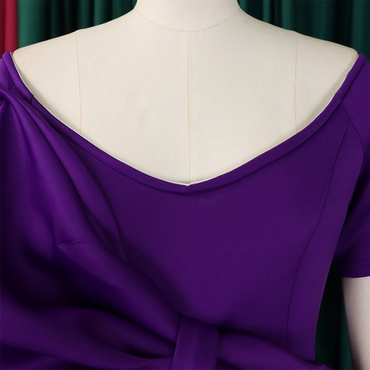 Elegant%20Party%20Dresses%20for%20Woman%202024%20New%20V%20Neck%20Short%20Sleeve%20Big%20Bow%20Decorate%20Sheath%20Side%20Split%20Ankle%20Length%20Luxury%20Party%20Dress%20-%20Image%205