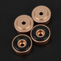 20*8mm Aluminum Alloy Amplifier Feet Shock Absorber Amplifier Pads Feet Amplifier Feet Amplifier Pads Feet Amplifier Pad.