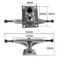 Ready!!! Geele CX4 6.25 inch land surf skateboard spare parts Professional 2pcs free bolts surf CX4 truck Geele CX4 skateboard truck 2PCs Silver. 