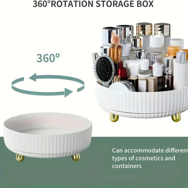1pc%20360%C2%B0%20Rotating%20Makeup%20Perfume%20Organizer,%201pc%20Large%20Capacity%20Vanity%20Storage%20Tray,%20Multifunctional%20Cosmetic%20Organizer%20Round%20Hol%20-%20Image%204