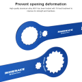 RIDERACE Bicycle Bottom Brackets Wrench Bike Install Repair Tool For SRAM DUB Shimano BBR60 MT800 BBR9100 XDR TL-FC25 TL-FC24. 