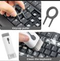 Keyboard Cleaning Brush Airpods Pro Cleaning Kit 7 in 1 Multifunction Keyboard Cleaning Kit Headphone Cleaning Brush Soft Brush Keyboard Caps
multicolor. 