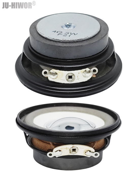 2pcs%204R%203W%20Loudspeaker%2050MM%20Mini%20Coke%20Cans%20Speaker%2036MM%20External%20Magnetic%20Bright%20Hat%20White%20Foam%20Edge%20-%20Image%206