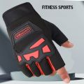 Off Road Fitness Cycling Half Finger Gloves Motorcycle Half Finger Hard Shell Protective Gloves Tactical Motorcycle Gloves. 